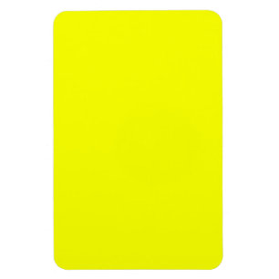 Lemon Yellow Background Colour Customise This! Magnet