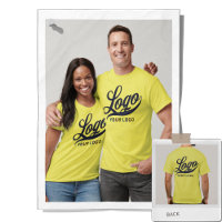 Lemon Yellow Company Logo Swag Business Men Women
