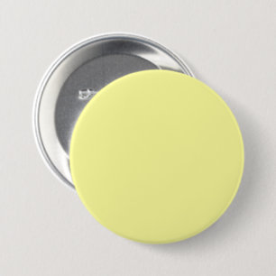 Lemon Yellow FFFF9F Colour with Add a Name Option 7.5 Cm Round Badge