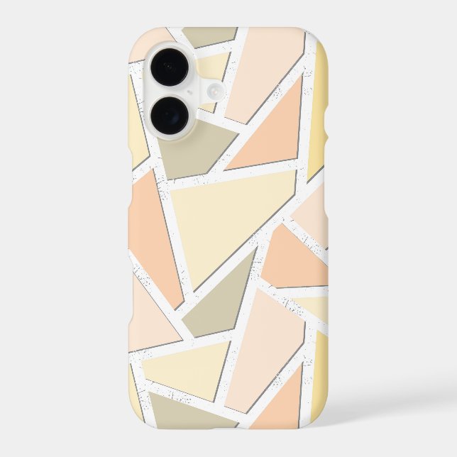 Lemon yellow mosaic pattern (Back)
