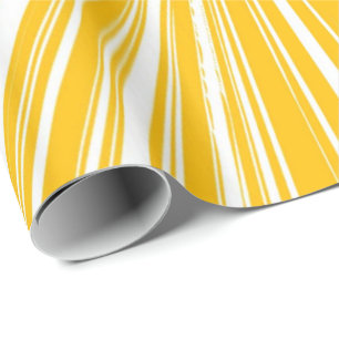 Lemon Yellow Wrapping Paper