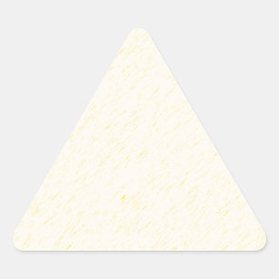Lemon Zest print - yellow faun accessories custom Triangle Sticker