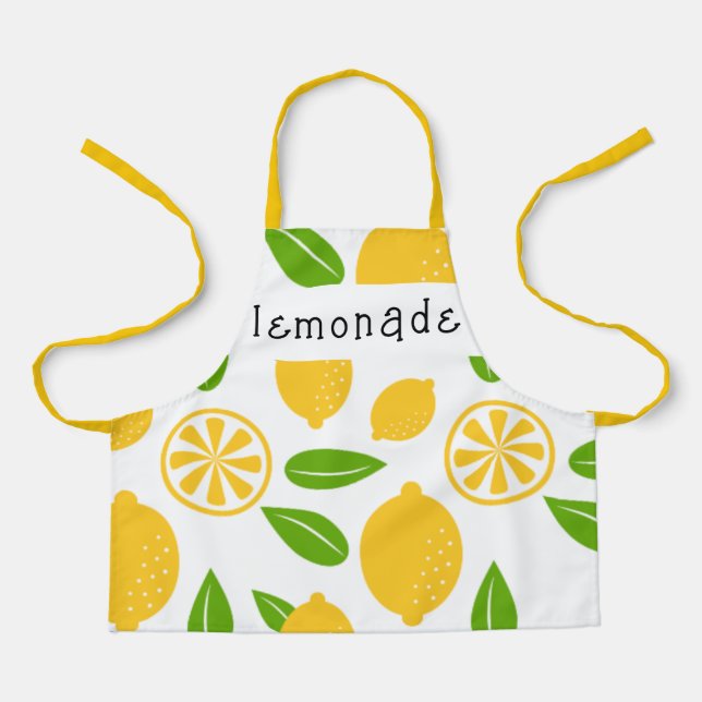 Lemonade All-Over Print Apron (Front)
