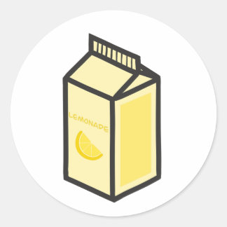 Lemonade Classic Round Sticker