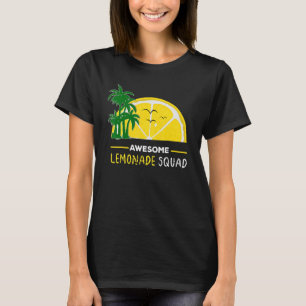Lemonade Crew Awesome Lemonade Squad For Kids Lemo T-Shirt