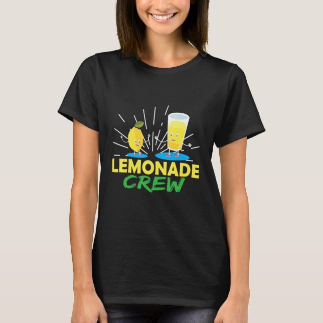 Lemonade Crew Juice Stand Lemonade T-Shirt (Front)