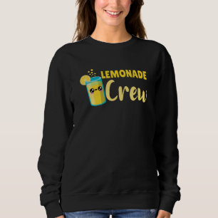 Lemonade Crew Kawaii Summer Fruit Lemon Sweatshirt