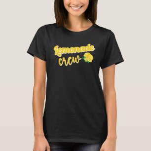 Lemonade Crew  Kids Boy Girl Lemon Juice Drink Sum T-Shirt