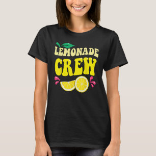 Lemonade Crew Lemon Juice Summer Drink T-Shirt