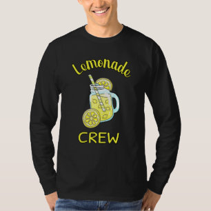 Lemonade Crew Lemonade Stand Boss Ceo Fun Entrepre T-Shirt