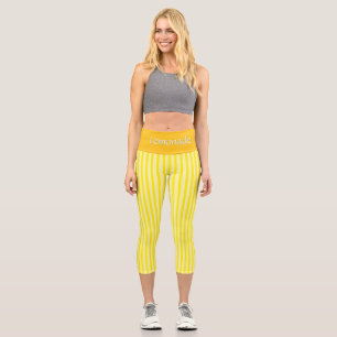"LEMONADE" - CUSTOM HIGH WAISTED CAPRI