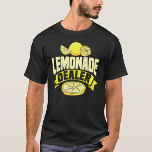 Lemonade Dealer Lemon Stand Juice Store Staff Swee T-Shirt