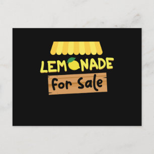 Lemonade For Sale Lemonade Postcard