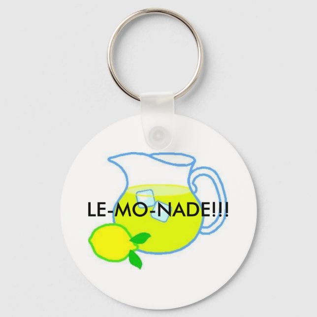 Lemonade, LE-MO-NADE!!! Key Ring (Front)