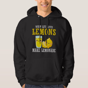 Lemonade Lover Children Fun Sour Lemon Glass Hoodie