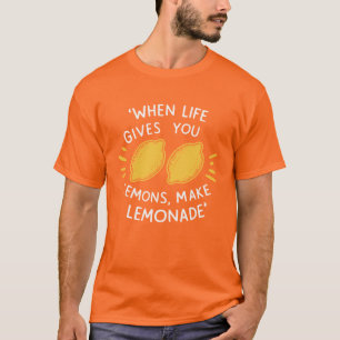 Lemonade Optimism, lemons summer T-Shirt