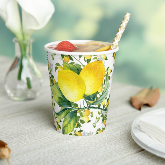Lemonade Paper cup (Insitu)