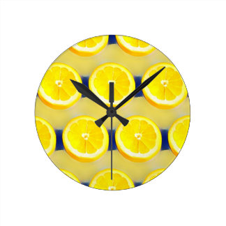 Lemon Lemonade Wall Clocks | Zazzle.co.nz