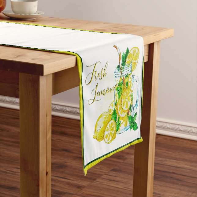 Lemonade  short table runner (In Situ)