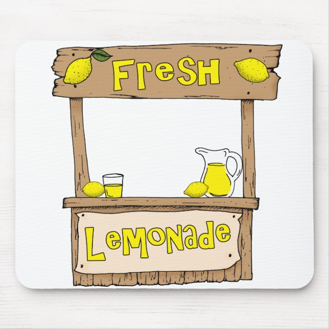 lemonade sign mouse pad (Front)
