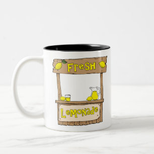 lemonade sign Two-Tone coffee mug