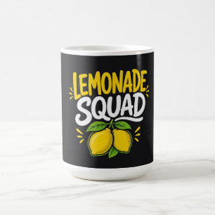 Lemonade Squad Fun Summer Design  Coffee Mug