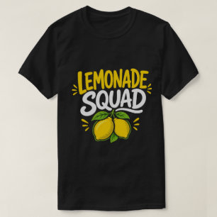 Lemonade Squad Fun Summer Design T-Shirt