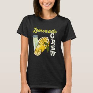 Lemonade Squad Funny For Stand Boss Lemon Juice Su T-Shirt