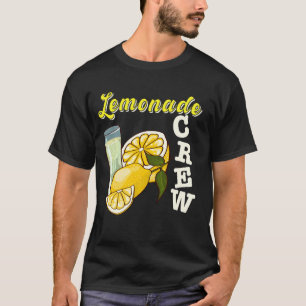 Lemonade Squad Funny For Stand Boss Lemon Juice Su T-Shirt