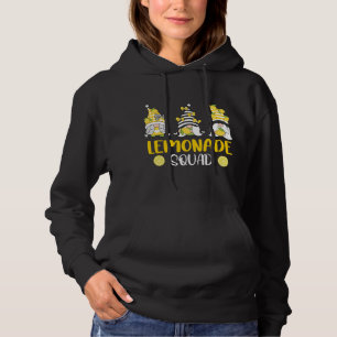 Lemonade Squad Summer Funny Gnomes Lemon Fruit Lov Hoodie