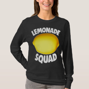 Lemonade Squad Summer Tropical Yellow Fruit T-Shirt