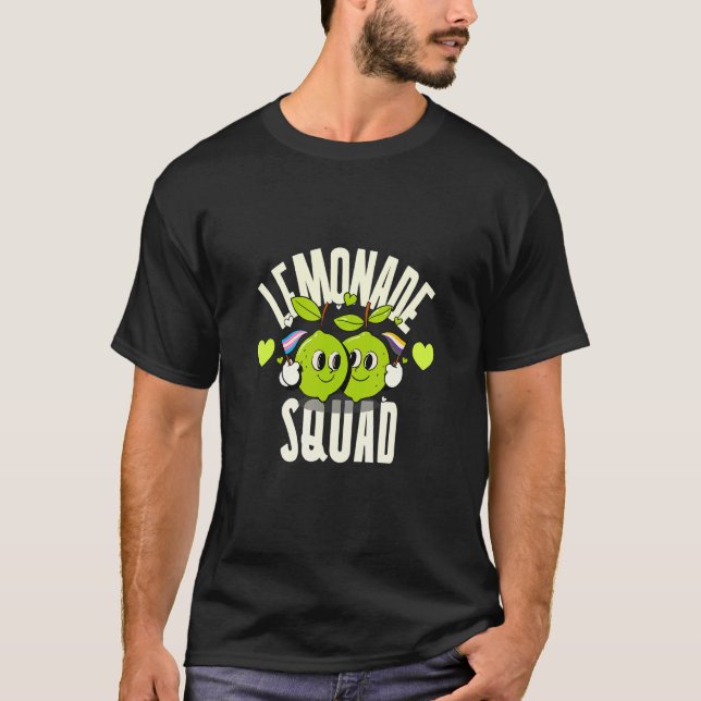 Lemonade Squad   True Lemon Juice Stand Crew Hero  T-Shirt (Front)