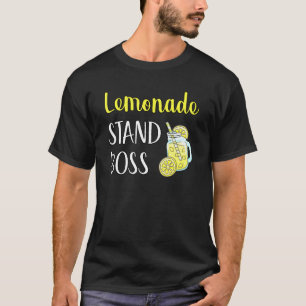 Lemonade Stand Boss Ceo Lemon Crew Fun Entrepreneu T-Shirt