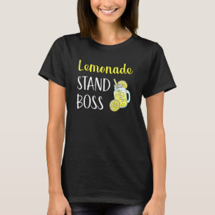 Lemonade Stand Boss Ceo Lemon Crew Fun Entrepreneu T-Shirt