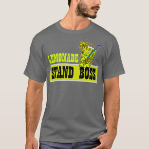 Lemonade Stand Boss Funny Lemon Juice Business T-Shirt