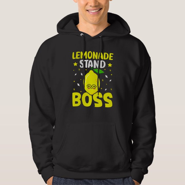Lemonade Stand Boss Hoodie (Front)