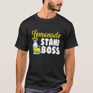 Lemonade Stand Boss Juice Stand Lemonade T-Shirt