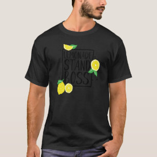 Lemonade Stand Boss Lemon Juice Business T-Shirt