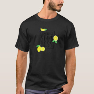 Lemonade Stand Boss Lemon Juice Business T-Shirt