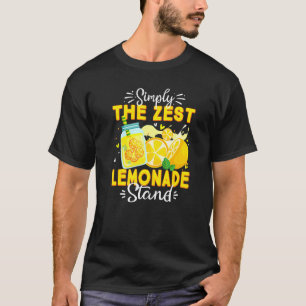 Lemonade Stand Boss Lemon Juice Simply The Zest T-Shirt