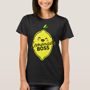 Lemonade Stand Boss Lemonade Crew Cute Lemon Summe T-Shirt