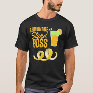 Lemonade Stand Boss Lemonade Summer T-Shirt