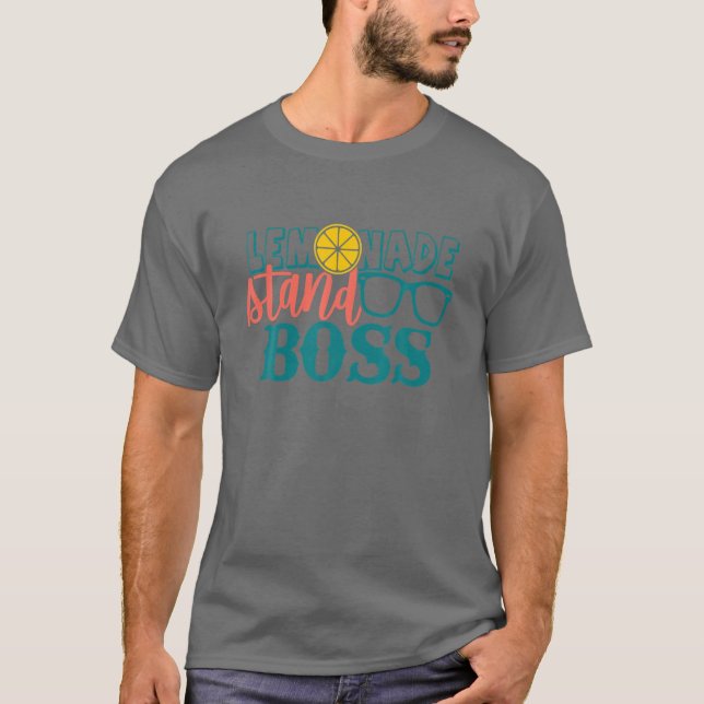 Lemonade Stand Boss T-Shirt (Front)
