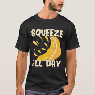Lemonade Stand Business Boss Sell Lemon Juice Crew T-Shirt