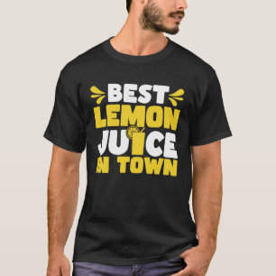 Lemonade Stand Business Boss Sell Lemon Juice Crew T-Shirt