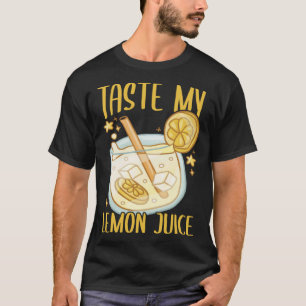 Lemonade Stand Business Boss Sell Lemon Juice Crew T-Shirt