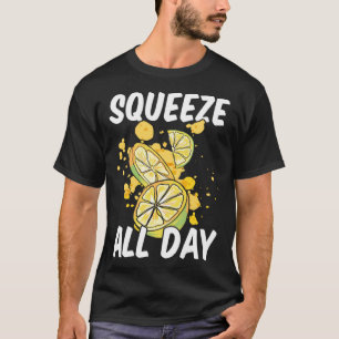 Lemonade Stand Business Boss Sell Lemon Juice Crew T-Shirt