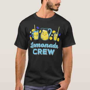 Lemonade Stand Crew and Boss Lemon Juice Summer T-Shirt