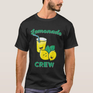 Lemonade Stand Crew and Boss Lemon Juice Summer Ye T-Shirt