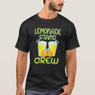 Lemonade Stand Crew Security Boss Lemons Juice T-Shirt